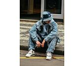 Hose Karl Kani - Og K Distress Camo Five Pocket Denim - medium blue