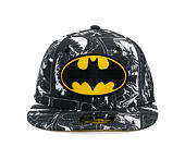 Kinder Kappe New Era - WARNER BROS DC Print 9FIFTY - Batman - Yellow / Black