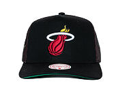 Kappe Mitchell & Ness - NBA Tremor Trucker - Miami Heat - Black