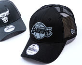 Kappe New Era - NBA Homefield Trucker 9FORTY - LA Lakers - Black / Grey