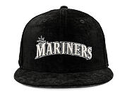 Kappe New Era - "MLB 59FIFTY Day - Velour" - Seattle Mariners - Black