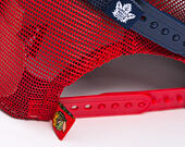 Kappn New Era - 9FORTY A-Frame NHL Distressed - Toronto Maple Leafs - Teamfarben