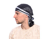 Tuch Karl Kani - Kani Monogram Aop Durag - Black / Grey