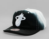 Kappe Mitchell & Ness - Dip Dye Pro Snapback - Miami Heat - Black