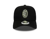 Kappe New Era - Seasonal 9FORTY Trucker - AC Milan - Black