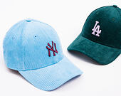 Damen Kappe New Era - MLB Cord 9FORTY - NY Yankees - Blue / Burgundy