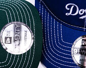 Kappe New Era - MLB Contrast Stitch 9TWENTY - LA Dodgers - Dark Royal / White