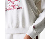Damen Pullover New Era - Crest Crewneck - Heather Grey