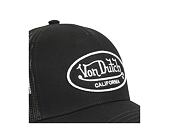 Kappe Von Dutch - Trucker - Cali Brushed Patch - Schwarz