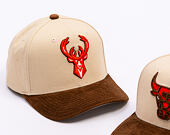 Kappe Mitchell & Ness - Tawny Pro Crown - Milwaukee Bucks - Sand/Brown