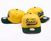 Kappe Mitchell & Ness - Harvest Gold Pro Crown - Seattle Supersonics - Gold/Green