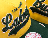 Kappe Mitchell & Ness - Harvest Gold Pro Crown - LA Lakers - Gold/Green