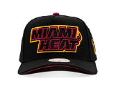 Kappe Mitchell & Ness - NBA Class Act Pro - Miami Heat - Black