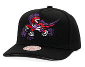 Kappe Mitchell & Ness - NBA Tilted Pro Snapback Hwc - Toronto Raptors - Black