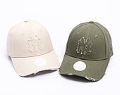 Damen Kappe New Era - MLB Womens Distressed 9FORTY - NY Yankees - Rifle Green