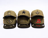 Kappe New Era - NFL25 "Salute to Service" - 9SEVENTY Stretch-Snap - New Orleans Saints 