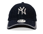 Damen Kappe New Era - MLB Womens Distressed 9FORTY - NY Yankees - Blue