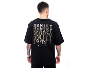 Oakley T-shirt - Stacked Metal Tee - Blackout