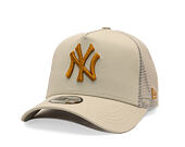Kinder Kappe New Era - MLB Essential 9FORTY Trucker - NY Yankees - Stone