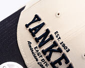 Kinder Kappe New Era - MLB Wordmark 9FORTY M-CROWN - NY Yankees - Cream