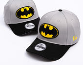 Kinder Kappe New Era - Warner Bros DC Universe 9FORTY - Batman - Grey