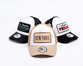 Kappe New Era - Branded Location Patch 9FORTY Trucker - Camel