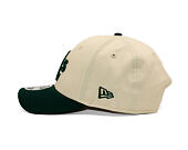 Kappe New Era - MLB Colorblock 9FORTY M-CROWN - Oakland Athletics - Cream