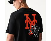 T-Shirt New Era - MLB Food Graphic Tee - NY Mets - Black
