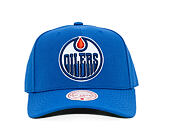 Kappe Mitchell & Ness - Edmonton Oilers - Team Ground 2.0 Pro Snapback - Navy