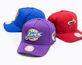 Kappe Mitchell & Ness - Utah Jazz - Double Clutch Pro Snapback Hwc - Purple