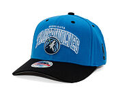 Kappe Mitchell & Ness - NBA Team Arch Snapback - Minnesota Timberwolves - Blue / Black