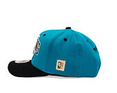 Kappe Mitchell & Ness - NBA Team Arch Snapback - Detroit Pistons - Teal / Black