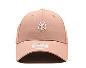 Damen Kappe New Era - MLB Mini Logo 9FORTY - NY Yankees - Desert Pink