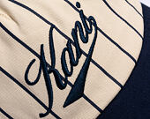 Kappe Karl Kani - Cursive Varsity Pinstripe Baseball Cap