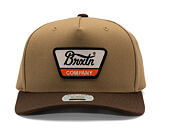 Kappe Brixton - Linwood MP Snapback - Sand/Pinecone Brown