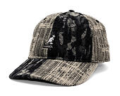 Kappe Kangol - TRENDS PACK - Denim Mashup Baseball - Black Topstitch