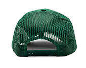 Kappe New Era - Core Logo 9FORTY A-Frame Trucker - Prague Eagles - Green