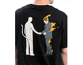T-Shirt Burn Tee (Black Wash)