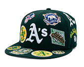 Kappe New Era - MLB All Over Logo 59FIFTY - Oakland Athletics - Team Color