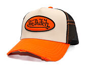 Kappe Von Dutch - Trucker - Classic Logo Orange/Green