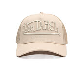 Kappe Von Dutch - Trucker - Originals Logo Beige