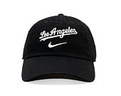 Kappe Nike - Primetime Club Unctructured Oragnic Cotton Cap LA Dodgers - black