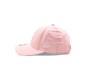 Kinder Kappe New Era - MLB Linen 9FORTY M-CROWN - LA Dodgers - Pink Rouge / White