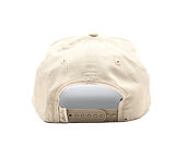 Kappe New Era - Branded Buffalo Patch Linen 9FORTY A-Frame - Stone