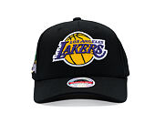 Kappe Mitchell & Ness  - NBA Classic Red Snapback Custom Patch - Los Angeles Lakers - Black