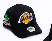 Kappe Mitchell & Ness  - NBA Classic Red Snapback Custom Patch - Los Angeles Lakers - Black