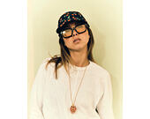 Kappe Kangol - Tropic Cherry Spacecap - Navy