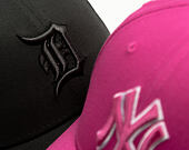 Kappe New Era - MLB Team Outline 9FORTY - Detroit Tigers - Steel / Black