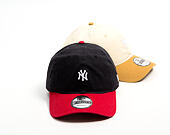 Kappe New Era - MLB Mini Logo Washed Contrast 9TWENTY - NY Yankees - Navy / Scarlet
