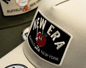 Kappe New Era - Branded Summer Patch 9FORTY A-Frame Trucker - Stone
